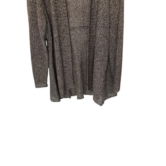 Eileen Fisher Women Plus Brown Open Relaxed Linen Knit Cardigan Size 1X - Picture 4 of 10